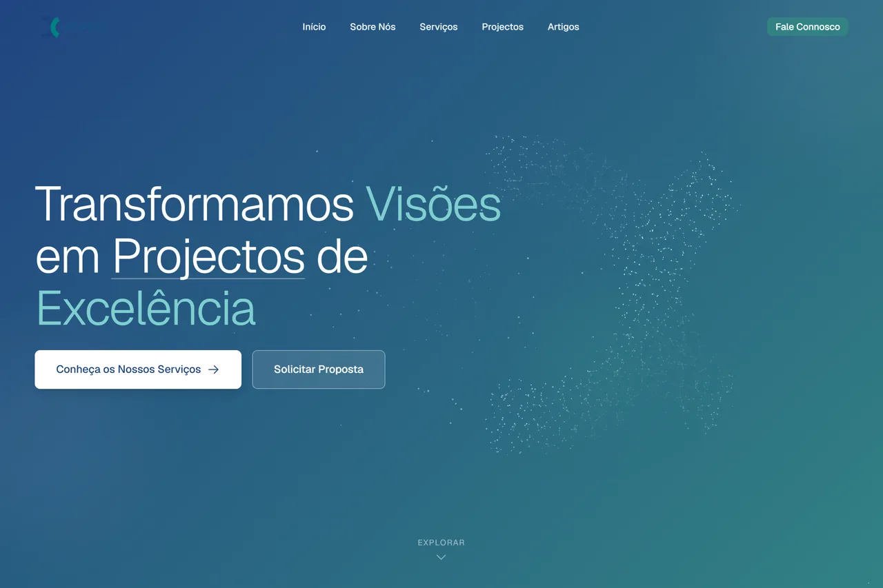 Captura de ecrã de dynamis.co.mz